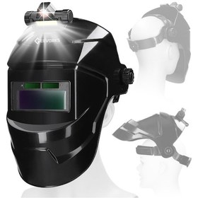 Resim Jms Geevorks Büyük Görünümlü Gerçek Renkli Otomatik Kararan Kaynak Yüz Maskesi 
