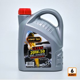 Resim Powerten 20w50 Motor Yağı 3 Litre 6 Adet 1 Koli 2022 