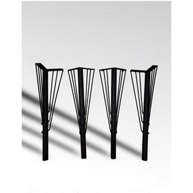 Resim 44cm-4'lü Demir Masa Ayak, Demir Ayak , Dresuar Ayağı, Masa Ayağı, Demir Ayaklar, Masa Ayakları 
