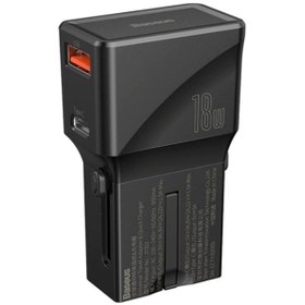 Resim Baseus Pps Hızlı Şarj Type-C+Usb 18W Hızlı Şarj Universal Dönüştü (552257050) 