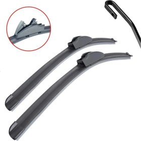 Resim Sentinel Ön ve Arka Silecek Seti Volkswagen Transporter T5 2003-2013 ile Uyumlu 