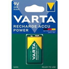 Resim VARTA 200mAh 9V Şarj Edilebilir Pil 