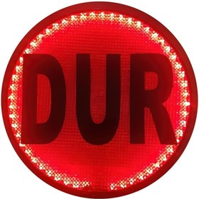 Resim Dur Levhası Led Işıklı Servis Araçlarına Uygun 