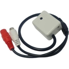 Resim Electroon Cctv Güvenlik Kamerası Kare Dome Mikrofon 