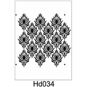 Resim Duvar Dekor Stencil Şablon 40X40 Hd-034 