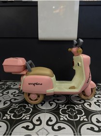 Resim Falcon Wespina Uzaktan Kumandalı Çocuk Akülü Motosiklet - Pembe , 6V Şarjlı, 3 Yaş ve Üzeri 