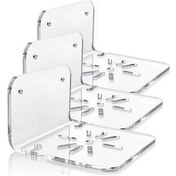 Resim Createtech Güvenlik Kameraları Ve Bebek Monitörleri İçin Akrilik Duvar Rafı Seti 3'lü 