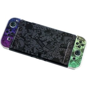 Resim Jzcat Nintendo Switch Oled Kılıf Oyun Temalı Bölünmüş Kılıf-oz63 