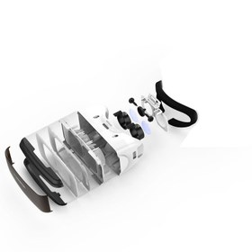 Resim Zore G06B VR Shinecon 3D Sanal Gerçeklik Gözlüğü - Beyaz 