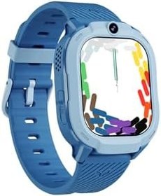 Resim Spovan Safebell Görüntülü Görüşme GPS 4G Güvenli Akıllı Çocuk Saati 