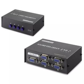 Resim HADRUN Hadron data-ex115 Hdx1329 4 Port Vga Switch 54Mhz 4Giriş 1Çıkış 