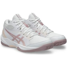 Resim Asics Gel-task Mt 4 Kadın White/guava Voleybol Ayakkabısı 1072a105-105 White/guava 
