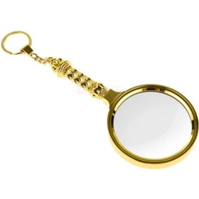 Resim -5x90mm Tüm Metal Altın Renkli, Hediye Büyüteç,optik Lensler Ile Çinko Alaşım Metal Çerçeve 