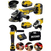 Resim Steiner 88 V 5 Ah Devir Ayarlı Kömürsüz Spiral Taşlama Makinesi 