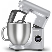 Resim Karaca Mastermaid Chef Ultra D2000W Dijital Ekranlı Hamur Yoğurma Makinesi Silver 7 L 