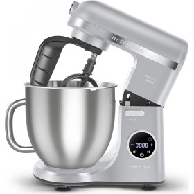 Resim Karaca Mastermaid Chef Ultra D2000W Dijital Ekranlı Hamur Yoğurma Makinesi Silver 7 L 