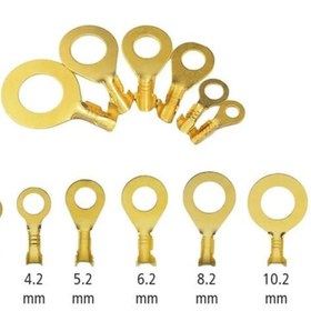 Resim Pazarcan Powermaster Tks-2.5 4.2 Mm Sarı Topraklama Terminal Kablo Pabuç (500'Lü Paket) 