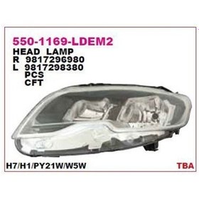 Resim Depo-550-1169l-ldem2 - On Far Sol Peugeot 301 17- Makyajlı Tıp 