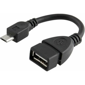 Resim Mini USB-USB Dönüştürücü Tablet için OTG Kablo Android Çevirici 