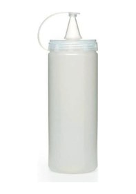Resim Ollevra Sızdırmaz Şeffaf Kapaklı Yağlık Sosluk Şişesi Plastik Yağdanlık 400 Ml Ap-9028 Beyaz 