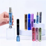 Resim 10ml Taşınabilir Doldurulabilir Parfüm Sprey Şişesi - Cep Boyutlu, Tekrar Kullanılabilir Seyahat Atomizeri, Kokular ve Esansiyel Yağlar İçin, PVC İçermez 
