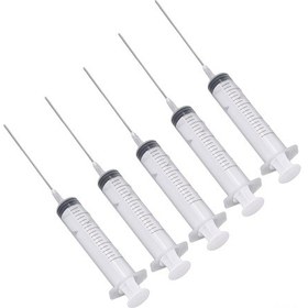 Resim Hombey Mürekkepli Yazıcı Kartuşu Doldurma Aleti Seti - 5 Adet 20ml Şırınga + 5 Adet 10cm Düz İğne, Tekrarlı Kullanım, El Kirletmeden, Ofis Ve Ev Kullanıma Uygun 