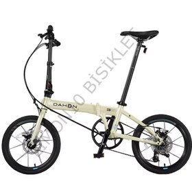 Resim Dahon 2026 K9 16 Jant Katlanır Bisiklet Bej 