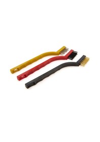 Resim Kpmm 3'lü Tel Fırça - Renkli - 16 Cm 