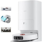 Resim Premium Silme Fonksiyonlu, Akıllı Lidar Navigasyon, 4000 Pa Emiş Gücü ve Otomatik Çöp Boşaltma 