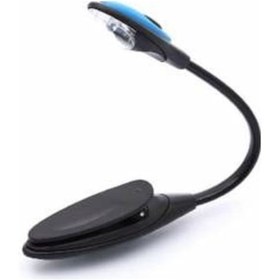 Resim General Home Kl-77 Kıskaçlı Kitap Okuma Işığı Siyah 