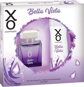 Resim Xo Bella Vista Edt 100ml Kadın Parfüm 125 ml Deodorant 