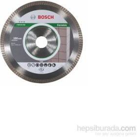 Resim Bosch - Best Serisi Seramik İçin Temiz Kesim Turbo Segman Elmas Kesme Diski - 180 X 22,23 X 1,6 X 7 Mm 