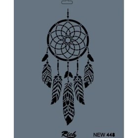 Resim Bucuks Mey Ithalat® Rich New Seri N-448 Stencil 35X25 cm 