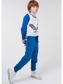Resim Brz Kids Erkek Çocuk Pantolon Eşofman Mavi 