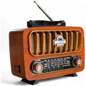 Resim Royal Trend Nostaljik Trend Radyo USB Sd Aux Bluetooth Destekli Solar Panelli Şarjlı + Pilli Nostalji Radyo 