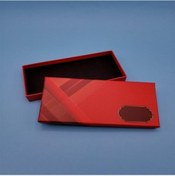 Resim Kırmızı Kalem Kutusu Dekoratif Hediyelik 