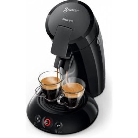 Resim Philips Senseo Kapsüllü Kahve Makinesi Ergonomik Tasarım ile 2 Bardak Kahve Hazırlama Kapasitesi 