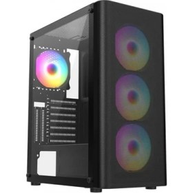 Resim Frısby FC-9385G 550W 4X8120MM Fan Gaming Siyah Kasa 