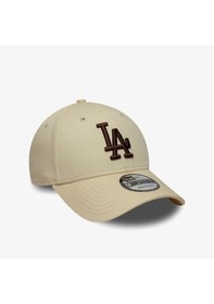 Resim New Era La Dodgers Mlb League Essential 9forty Unisex Bej Şapka 60771709 Bej 