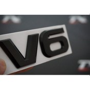 Resim V6 3M 3D Çamurluk Yanı Metal Yazı Logo (548531064) 