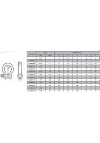 Resim Ennalbur M20 Omega Zincir Kilidi 3/4 2 Adet - 