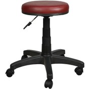 Resim Bürocci Plastik Ayaklı Tabure-Bordo-2999G0102 