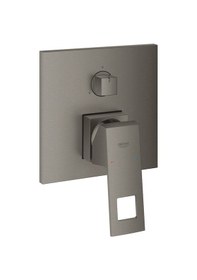 Resim Grohe Eurocube Tek Kumandalı 3 Yönlü Banyo Bataryası GRH24094AL0 Siyah 