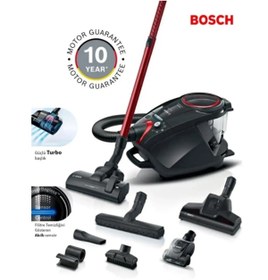 Resim Bosch Ecil Hayvan &Turbo Başlık Güçlü Motor, Toz Torbasız Süpürge Hijyenik Temizlik-10 YIL Motor Garantisi 
