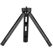 Resim Shineyee Alüminyum Çekirdekli Taşınabilir Tripod - 1/4 Vida Bağlantısı, 15kg Yük Kapasitesi, Dijital Kameralar, Telefonlar Ve Led Işıklar İçin Siyah 
