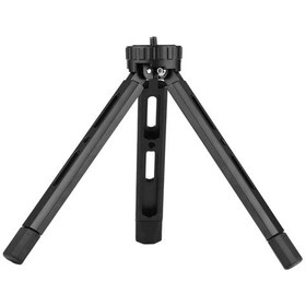 Resim Shineyee Alüminyum Çekirdekli Taşınabilir Tripod - 1/4 Vida Bağlantısı, 15kg Yük Kapasitesi, Dijital Kameralar, Telefonlar Ve Led Işıklar İçin Siyah 