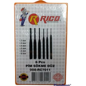 Resim 6 Parça Pim Sökme Düz 