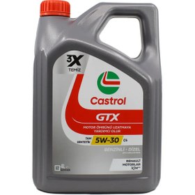 Resim Castrol Gtx 5w30 C4 4 Lt Partiküllü Motor Yağı 