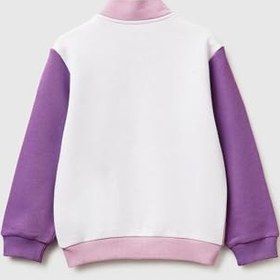 Resim United Colors of Benetton Kız Çocuk Giacca M/L 3j70g504b Hırka Kazak 