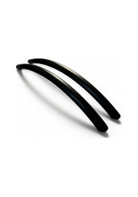 Resim Eko Kumru Yay Alüminyum Metal Lüks Modern Mobilya Çekmece Mutfak Dolabı Kulpu Siyah 192mm 5 Adet Siyah 